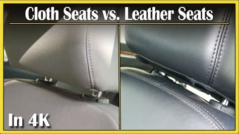 cloth seats vs fake leather|replacing cloth seats with leather.